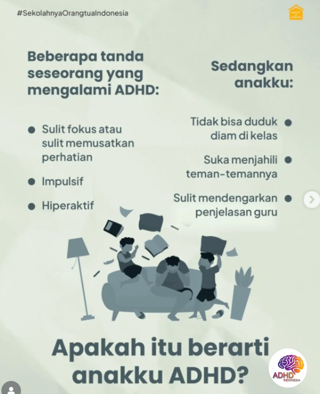 Ciri dan Gejala ADHD pada Anak Usia Dini di Kabupaten Musi Banyuasin
